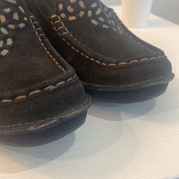 Clarks Artisan Suede Wedges - Picture 6 of 14